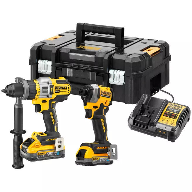 DeWalt DCK2052H1E1T-GB XR 2 Piece Kit with 1x 5.0Ah & 1x 1.7Ah Batteries 18V