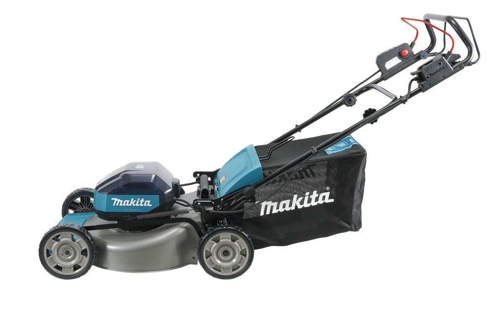 Makita LM004JM101 64Vmax 53cm Brushless Lawn Mower With 1 x BL6440 4.0Ah Battery & DC64WA Charger