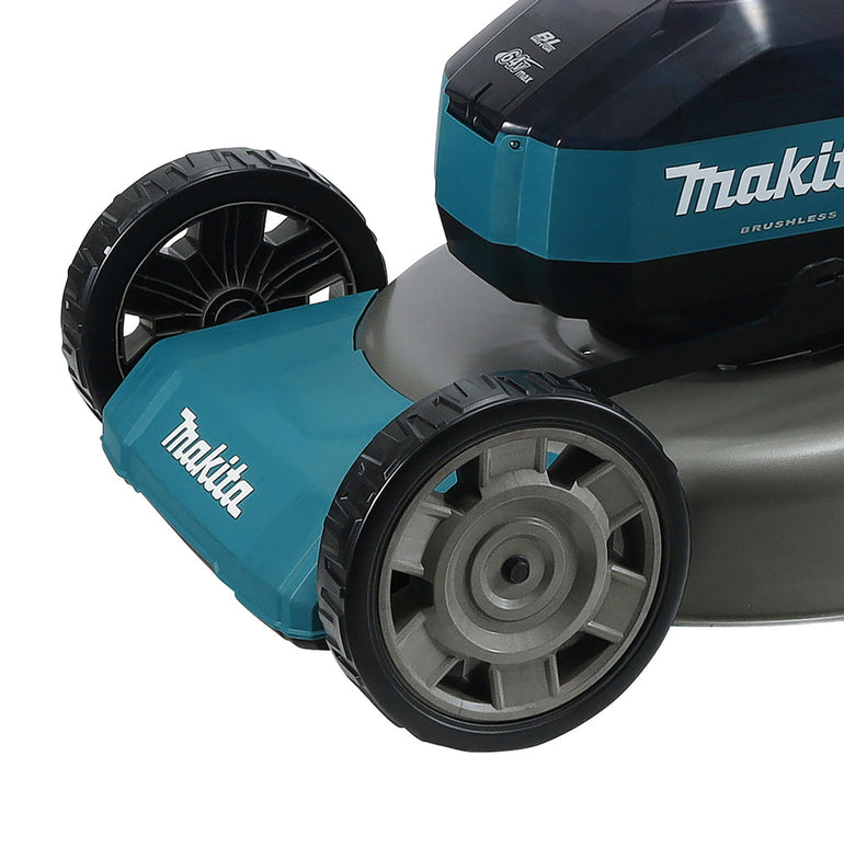 Makita LM004JM101 64Vmax 53cm Brushless Lawn Mower With 1 x BL6440 4.0Ah Battery & DC64WA Charger