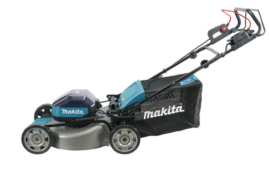 Makita LM004JM101 64Vmax 53cm Brushless Lawn Mower With 1 x BL6440 4.0Ah Battery & DC64WA Charger