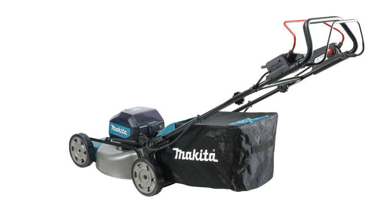 Makita LM004JM101 64Vmax 53cm Brushless Lawn Mower With 1 x BL6440 4.0Ah Battery & DC64WA Charger