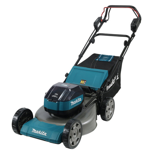 Makita LM004JM101 64Vmax 53cm Brushless Lawn Mower With 1 x BL6440 4.0Ah Battery & DC64WA Charger