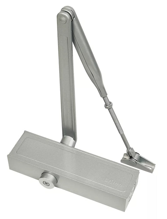 BRITON 1110 OVERHEAD DOOR CLOSER SILVER