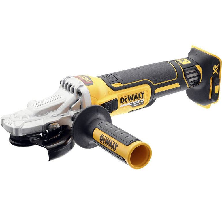 Dewalt DCG405FN 18V Brushless Flat Head Slide Angle Grinder Body Only