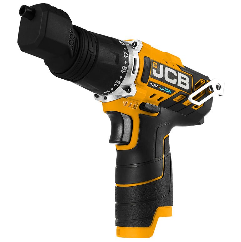 JCB 21-12TPK2-WB-2 12V 4 in 1 Drill Driver with 2x2.0Ah Batteries & Charger in W-Boxx