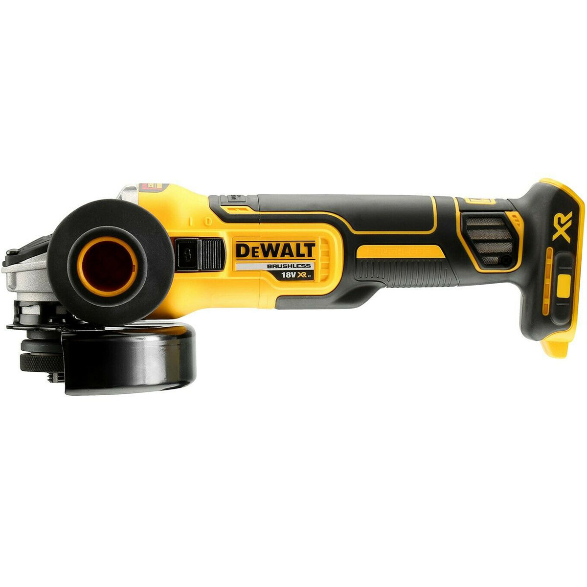 Dewalt DCG405N 18V Brushless 125mm Angle Grinder with 1 x 4.0Ah Battery Charger & Bag