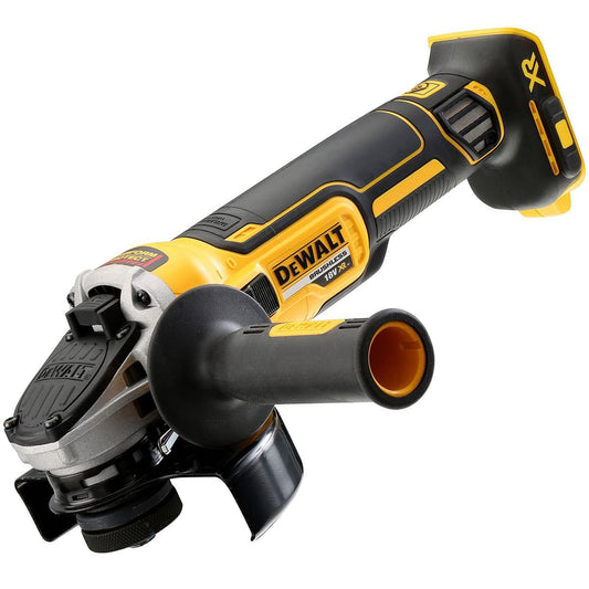 Dewalt DCG405N 18V Brushless 125mm Angle Grinder with 1 x 4.0Ah Battery Charger & Bag