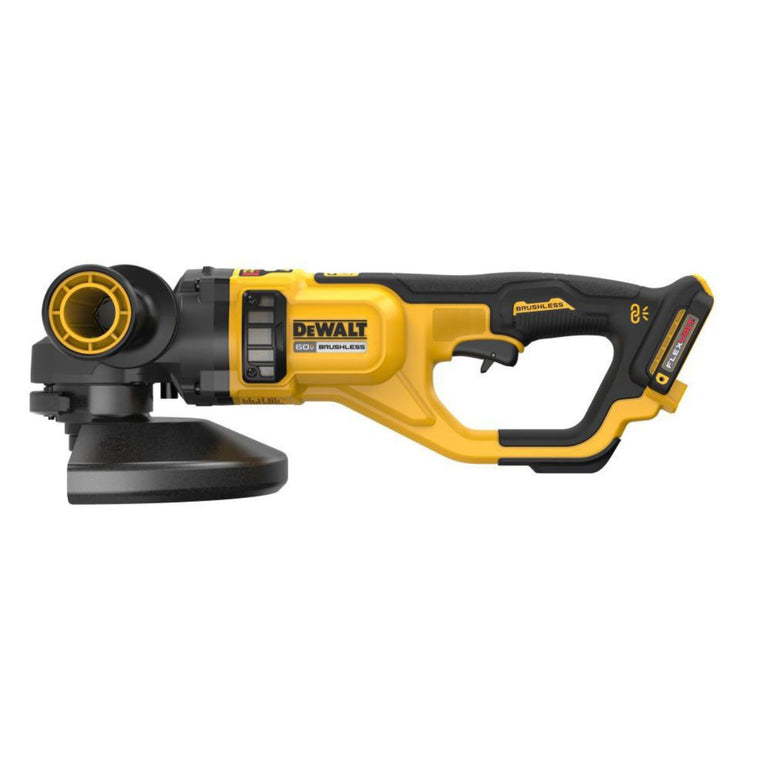 DeWalt DCG460X2 54V Brushless FlexVolt 230mm Angle Grinder with 2 x 9.0Ah Batteries, Charger & Case