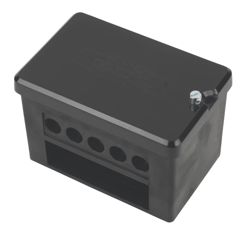 GREENBROOK 100A 2 X 5-WAYS 35MM² CONNECTOR BLOCK