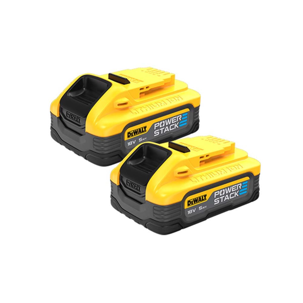 Dewalt DCH273H2T 18V XR Brushless SDS+ Hammer Drill with 2 x 5.0Ah Powerstack Batteries, Charger & TSTAK Case