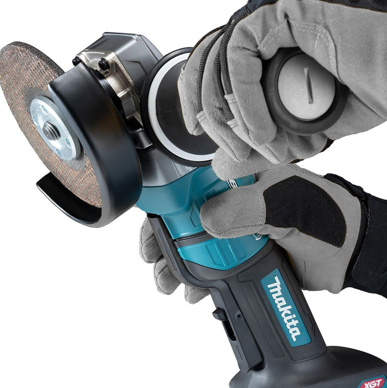 Makita GA049GZ01 40v XGT Max 115mm Brushless Angle Grinder Body Only With Carry Case