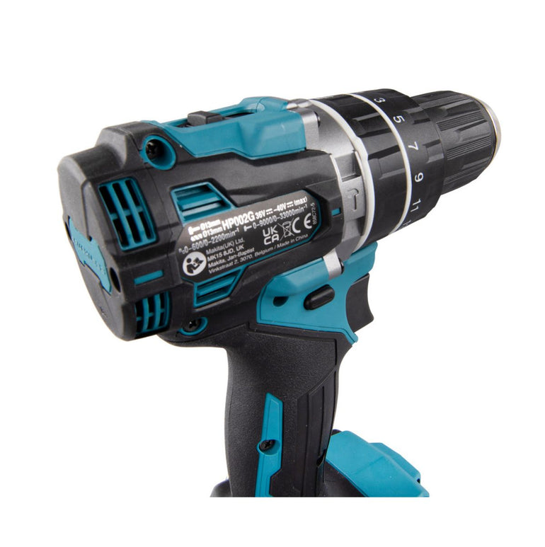 Makita HP002GZ01 40Vmax Brushless Combi Drill XGT Body Only with Case