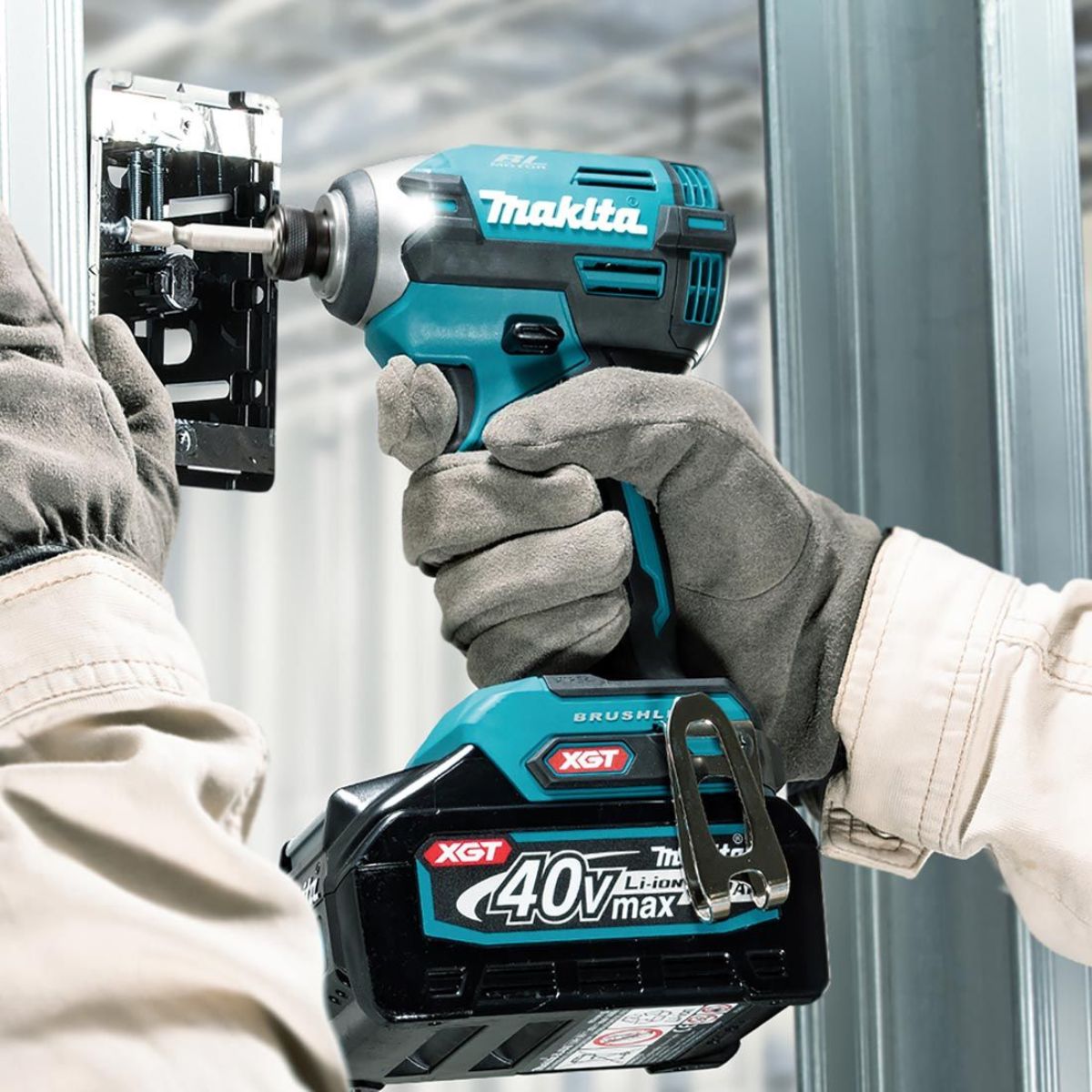 Makita TD003GZ01 40Vmax XGT 1/4" Brushless Impact Driver Body Only with Case