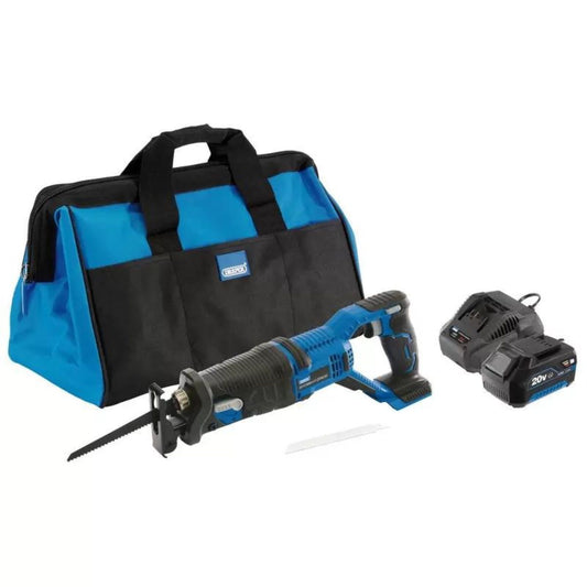 Draper Storm CRS20SFKIT 20V Reciprocating Saw Kit 79885