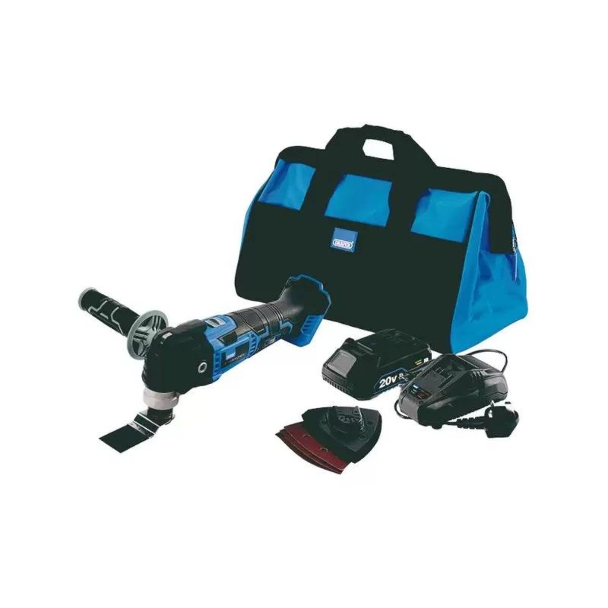 Draper Storm COMT20SFKIT 20V Oscillating Multi-Tool Kit 79900