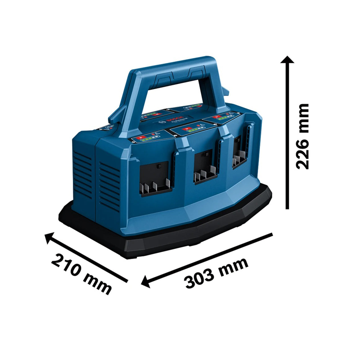 Bosch GAL 18V6-80 18V 6 Port Professional Fast Charger BSH600A01U9M