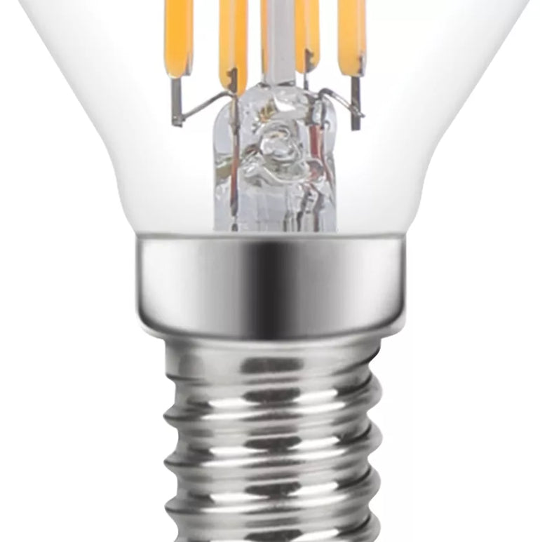 LAP SES MINI GLOBE LED VIRTUAL FILAMENT LIGHT BULB 470LM 3.4W