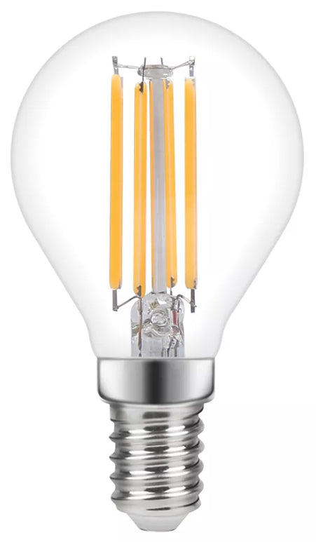 LAP SES MINI GLOBE LED VIRTUAL FILAMENT LIGHT BULB 470LM 3.4W