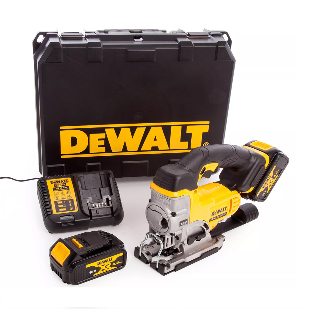 Dewalt DCS331M2 18V XR Jigsaw With 2 x 4.0Ah Batteries Charger in Kitbox