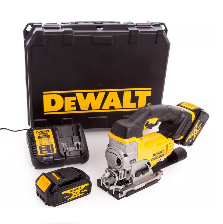 Dewalt DCS331M2 18V XR Jigsaw With 2 x 4.0Ah Batteries Charger in Kitbox