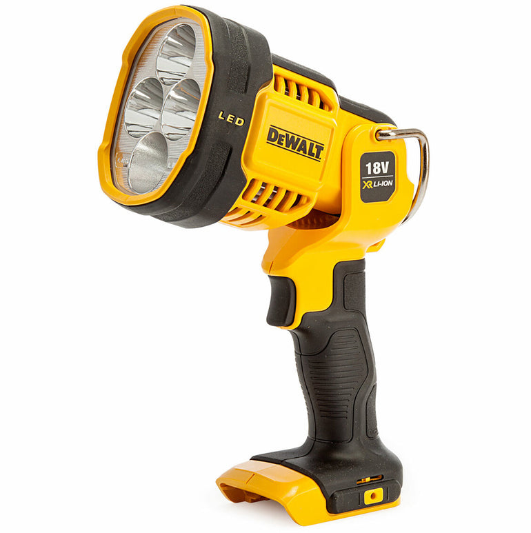 DeWalt DCL043 18V LED Spotlight with 1 x 5.0Ah Battery Charger & Bag