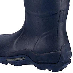 MUCK BOOTS MUCKMASTER HI METAL FREE NON SAFETY WELLIES BLACK SIZE 12