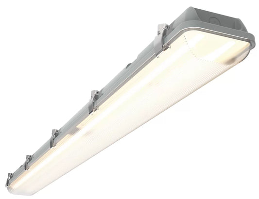 ANSELL TORNADO TWIN 5FT LED NON-CORROSIVE BATTEN FITTING 58W 6353LM 230V (251PG)