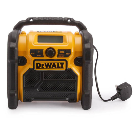 Dewalt DCR020 XR 10.8V 18V Compact DAB Digital Jobsite Radio 240V Body Only