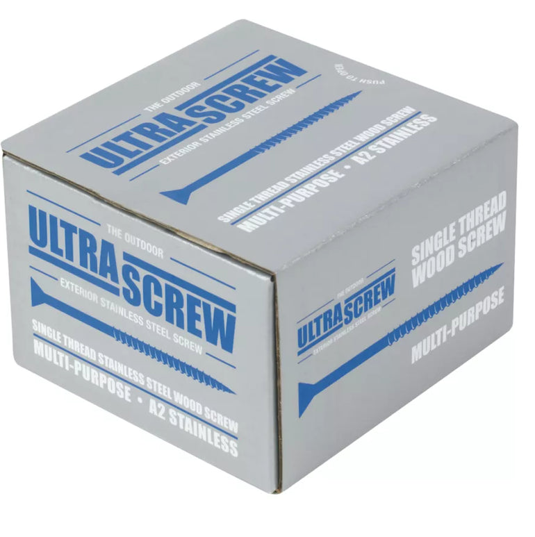 ULTRA SCREW PZ DOUBLE-COUNTERSUNK MULTIPURPOSE SCREWS 5MM X 100MM 100 PACK