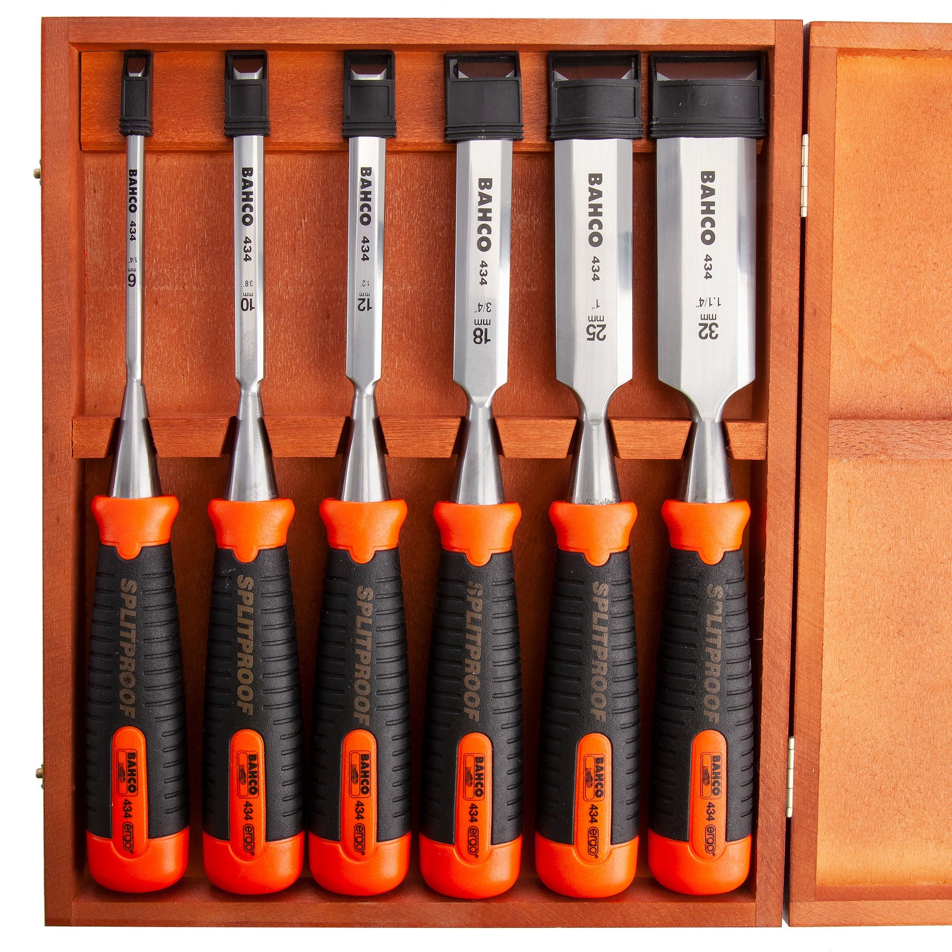 Bahco Bevel Edge Chisel Set 6 Piece BAH434S6 - SPL