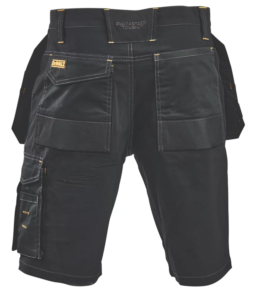 DEWALT SHELBY MULTI-POCKET SHORTS BLACK 36" W