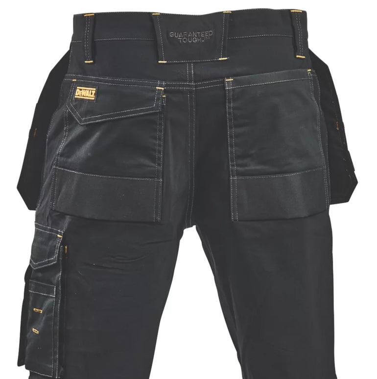 DEWALT SHELBY MULTI-POCKET SHORTS BLACK 36