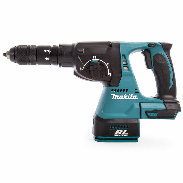 Makita DHR243Z 18V SDS+ Brushless Rotary Hammer Drill with 1 x 5.0Ah Battery & Charger