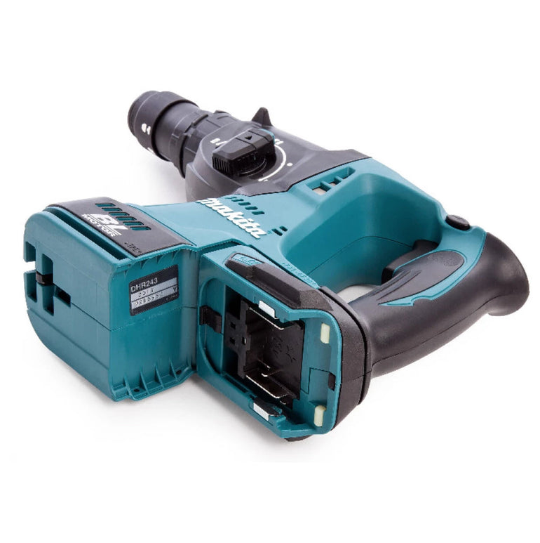 Makita DHR243Z 18V SDS+ Brushless Rotary Hammer Drill with 1 x 5.0Ah Battery & Charger