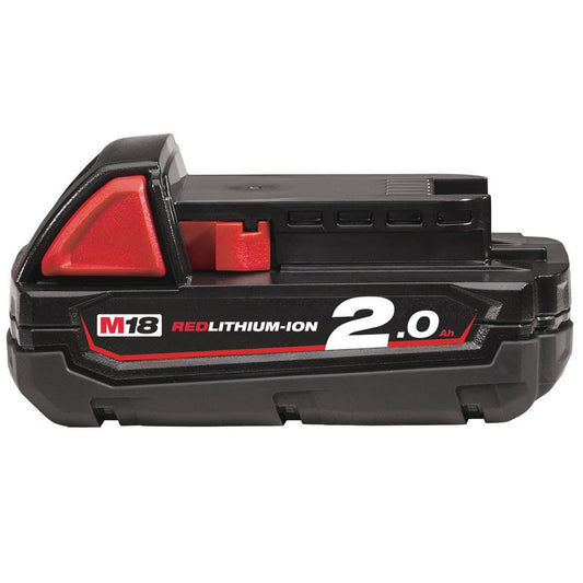 Milwaukee M18B2 Genuine 18V 2.0Ah Lithium-Ion Battery 4932430062