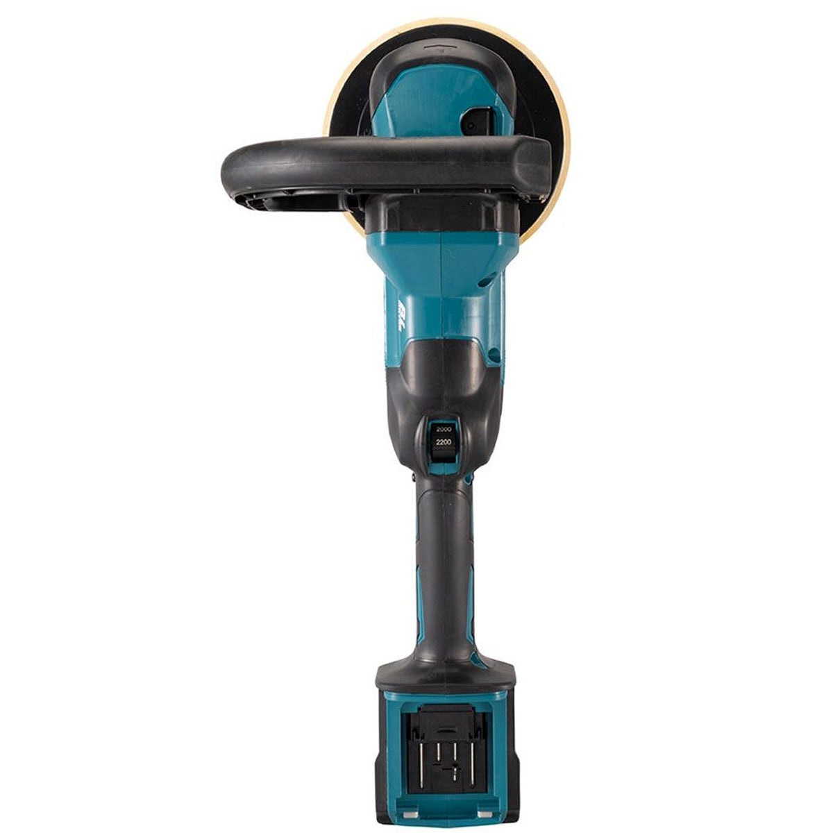 Makita PV001GD201 40Vmax XGT Brushless 180mm Polisher With 2 x 2.5Ah Batteries Charger & Tool Bag