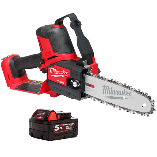 Milwaukee M18 FHS20-0 18V Fuel Brushless Pruning Saw with 1 x 5.0Ah Battery