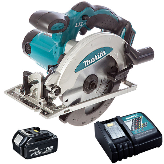 Makita DSS610Z 18V 165mm Circular Saw with 1 x 4.0Ah Battery & Charger