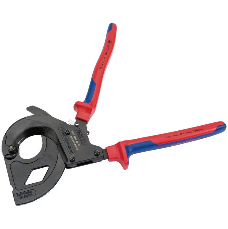 Knipex 95 32 315 A 315mm Ratchet Action Cable Cutter For SWA Cable 82575