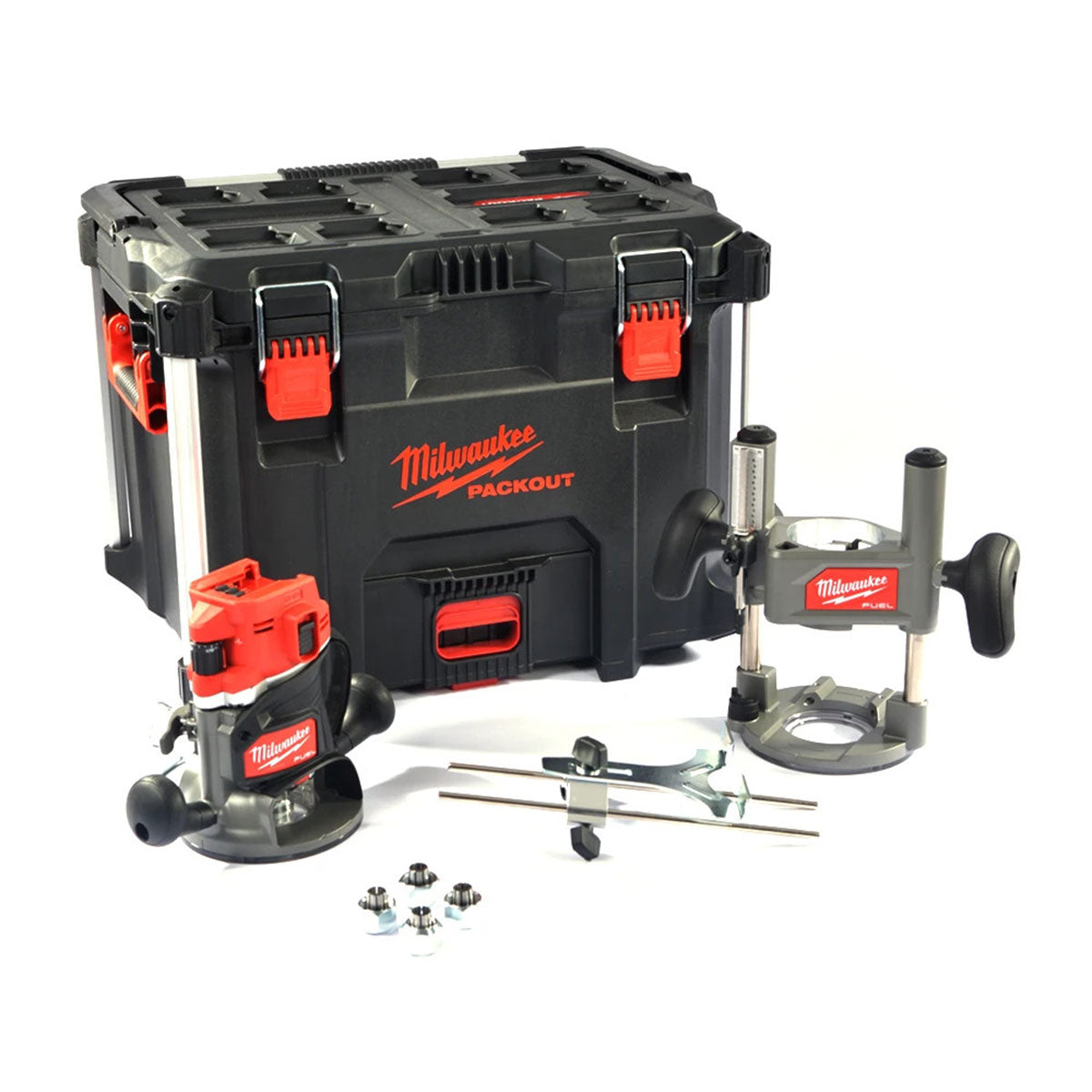 Milwaukee 18V M18FR12KIT-0P FUEL Brushless 1/2" Router Cutter with Packout Case 4933493305