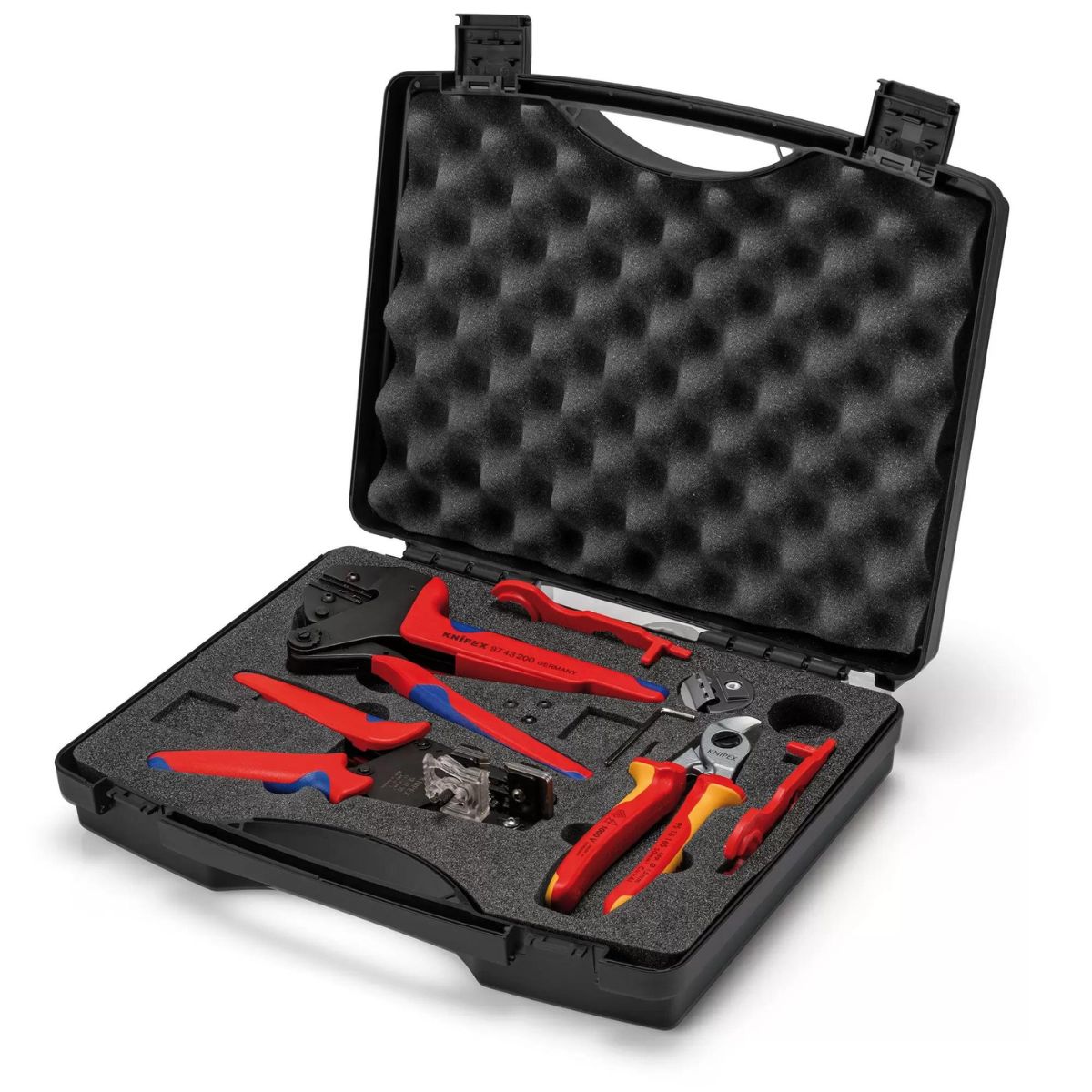 Knipex 97 91 04 V02 7pc Photovoltaics Hand Tool Set in Case 13169