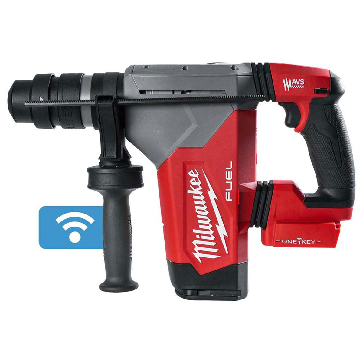 Milwaukee 18V M18ONEFHPX-0X Fuel Brushless SDS Plus Hammer Drill with 5 Piece Drill Bit Set