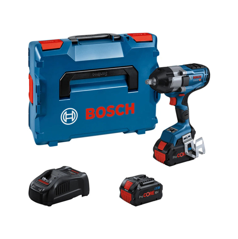 Bosch GDS 18V-1000 C Pro Impact Wrench 2 x 5.5Ah Batteries & Charger 06019J8071