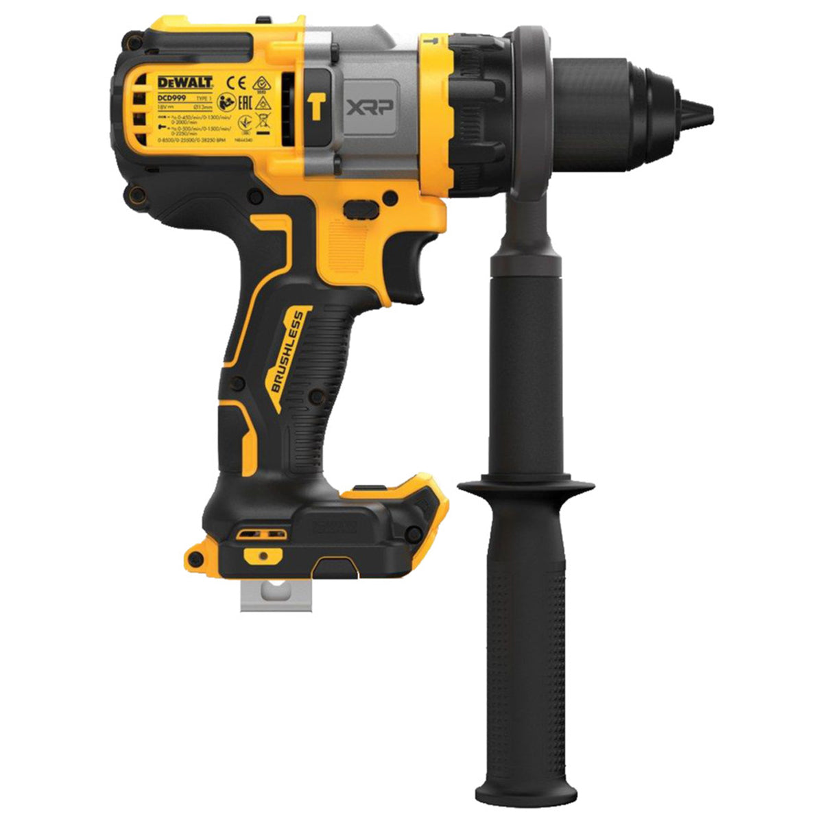 DeWalt DCK2052H2T-GB 18V XR Brushless Combi Drill + Impact Driver with 2 x 5.0Ah Powerstack Battery Charger & Case