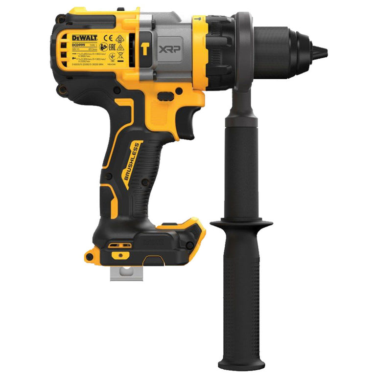 DeWalt DCK2052H2T-GB 18V XR Brushless Combi Drill + Impact Driver with 2 x 5.0Ah Powerstack Battery Charger & Case