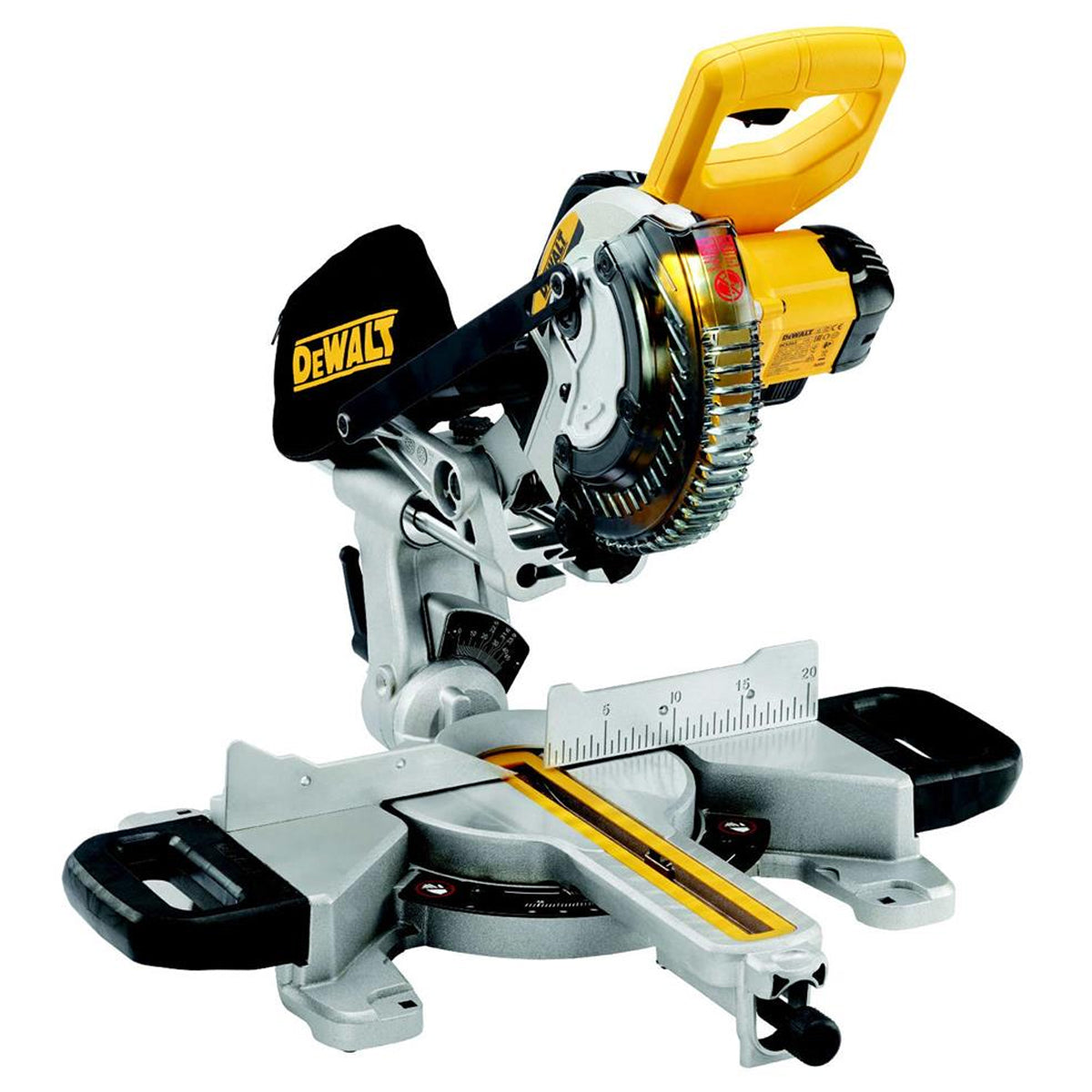 DeWalt DCS365M2 18V XR 184mm Mitre Saw with 2 x 4.0Ah Battery & Charger