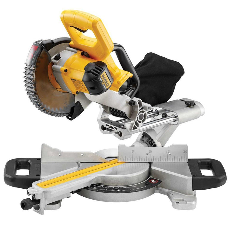 DeWalt DCS365M2 18V XR 184mm Mitre Saw with 2 x 4.0Ah Battery & Charger