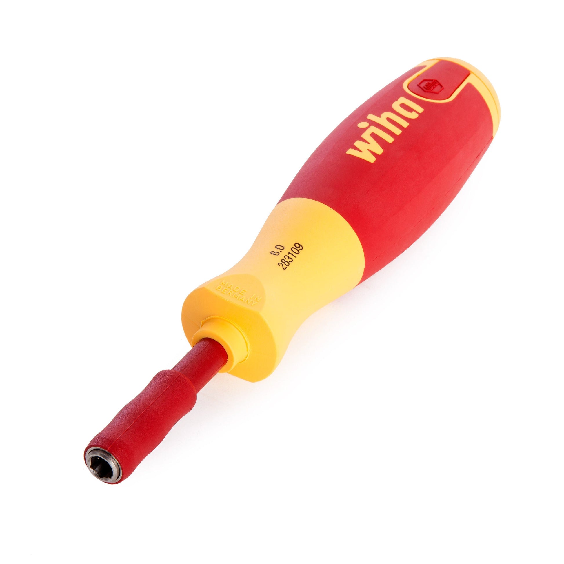 Wiha VDE Slim 6 in 1 Lift-Up Screwdriver and Bit Holder WHA-38613