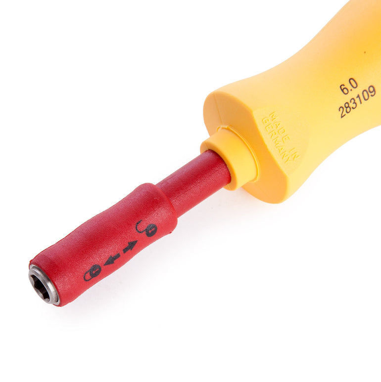 Wiha VDE Slim 6 in 1 Lift-Up Screwdriver and Bit Holder WHA-38613