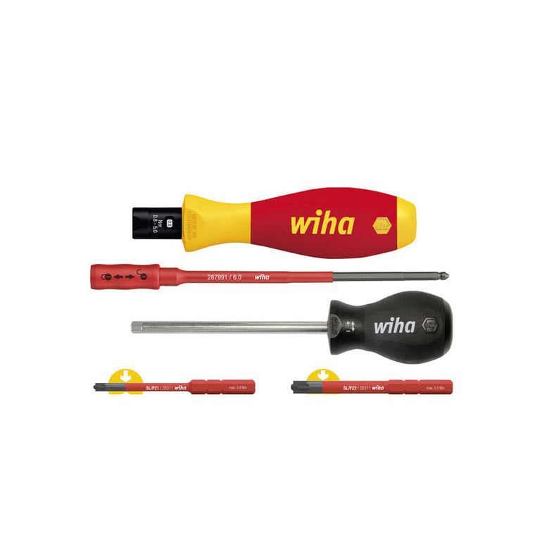 Wiha 38074 Torque Electricians Screwdriver Set of 5 Piece